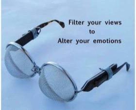 Filter your views to alter your emotions